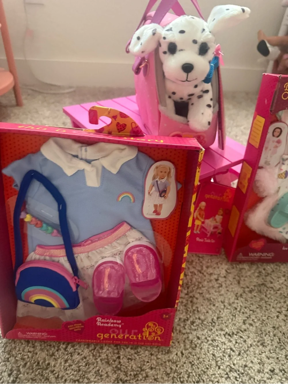 Our Generation Girl toy lot